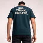 Sherba Mate Tee, SIP. THINK. CREATE.